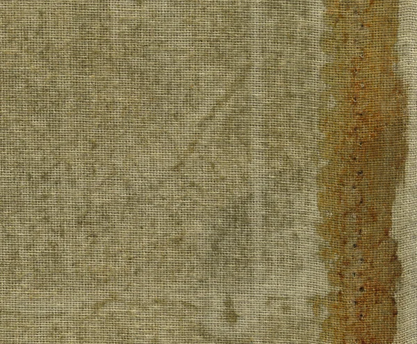 Stained canvas texture — Stock Photo, Image