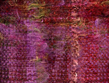 Purple weaving clipart