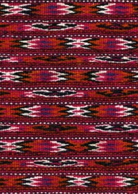 Traditional weaving pattern clipart