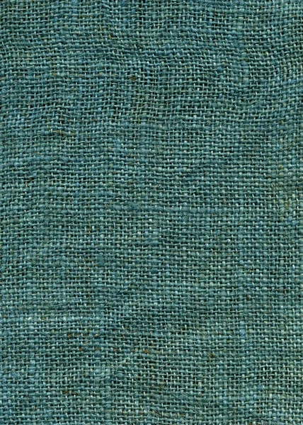 stock image Blue dyed jute canvas