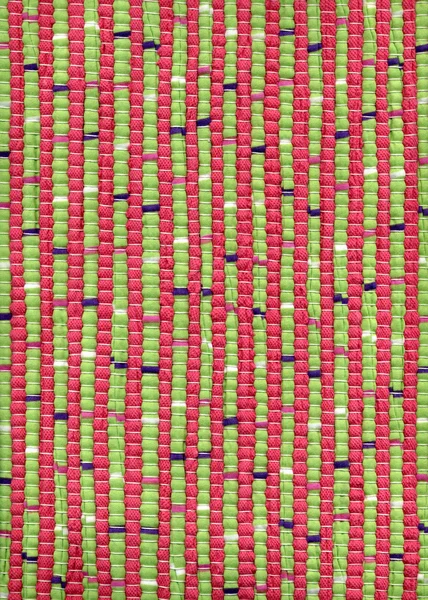 Tappeto a strisce rosa e verde — Foto Stock