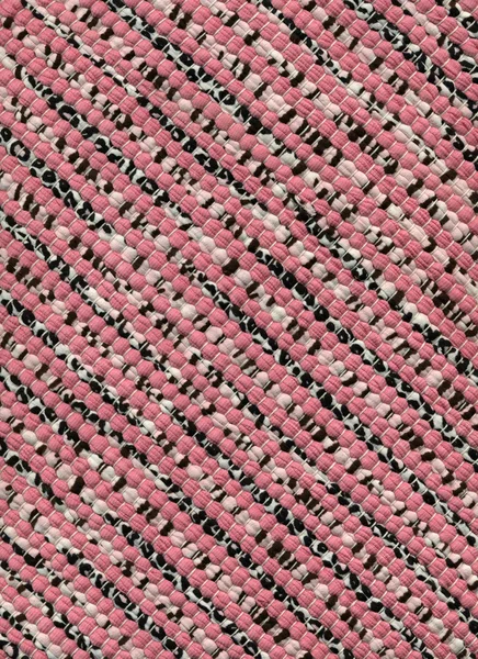Tappeto tessuto a mano rosa — Foto Stock