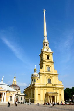 Saint Peter and Paul cathedral. Saint Petersburg clipart
