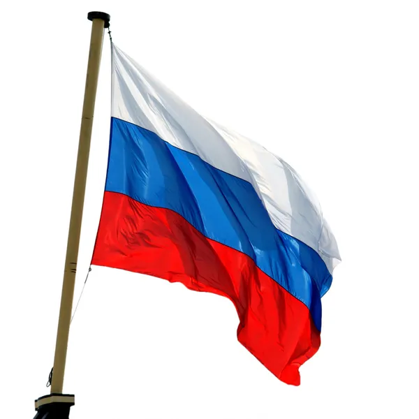 Flaga Rosji — Zdjęcie stockowe
