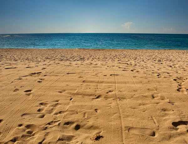 Prázdná pláž — Stock fotografie
