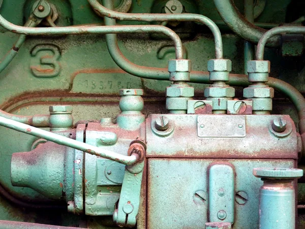 Двигатель трактора Лицензионные Стоковые Фото