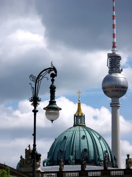 Berlín katedrála tv věž — Stock fotografie