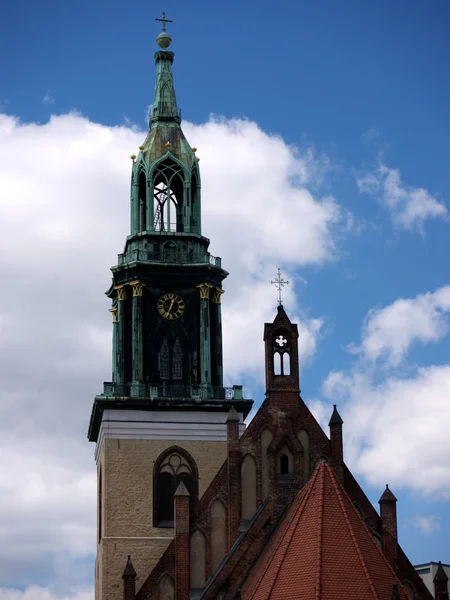 Berlin-St Mary's Church Roof — Stock Photo, Image