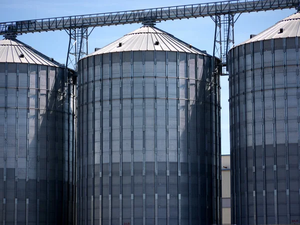 Wittenberg-agrochemical silos — Stock Photo, Image