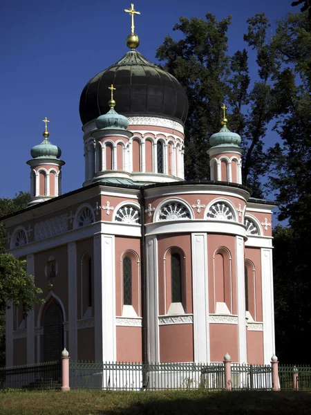 Alexandrowka-Church — Stock Photo, Image