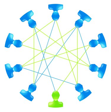 Network clipart