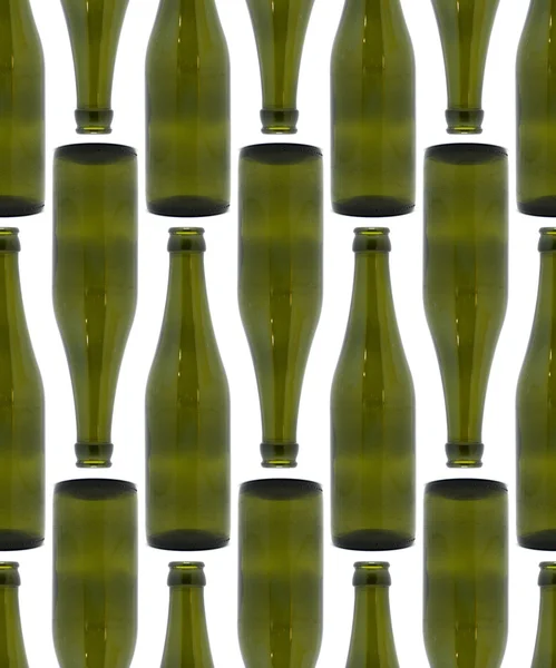 Seamless bottle pattern — Stock Photo, Image