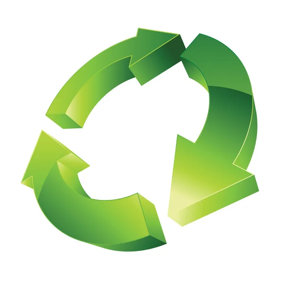 Rotación de reciclaje — Foto de Stock
