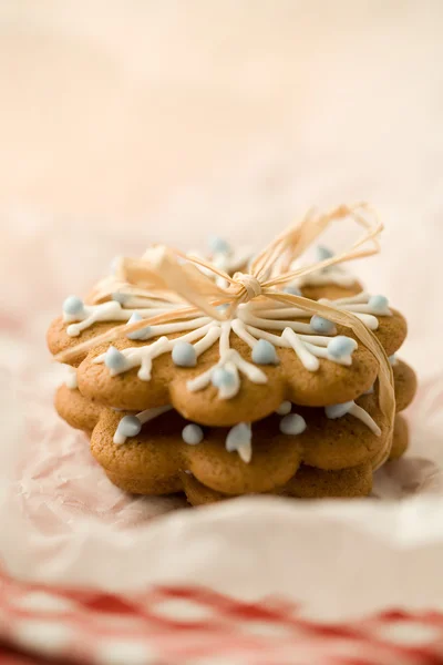 Yılbaşı kurabiye — Stok fotoğraf