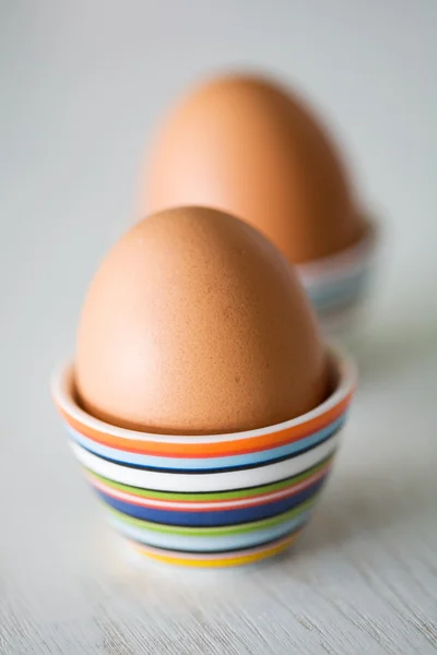 Ontbijt-eieren — Stockfoto