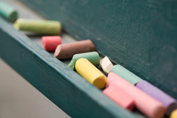 彩色的粉笔 — 图库照片