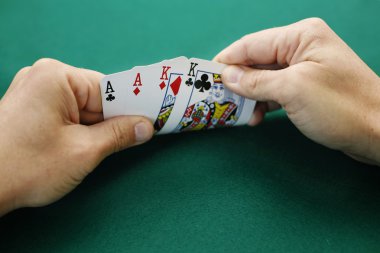 Aces and Kings Double Suited. clipart