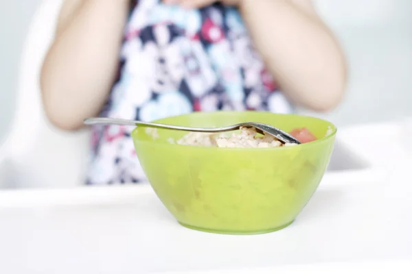 Breakfast porridge bowl. — Stock Photo, Image