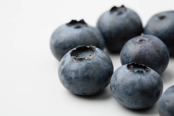 新鲜蓝莓的极端特写. — 图库照片