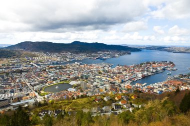 Şehir, bergen, Norveç