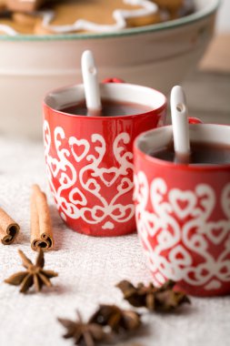 Hot Christmas drink clipart