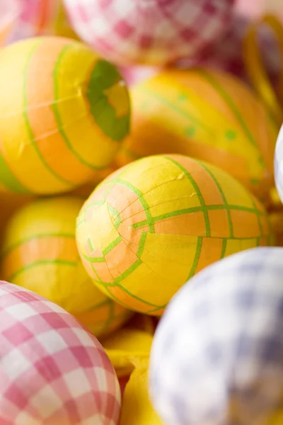 Bright coloured Easter eggs — Stock Photo, Image