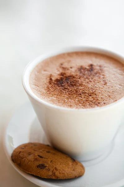 맛 있는 핫 초콜릿 — 스톡 사진