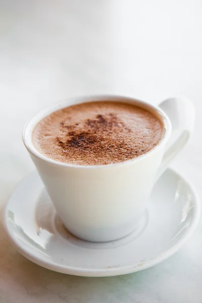 Вкусный горячий шоколад — стоковое фото