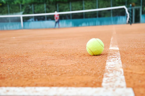 Tennisball – stockfoto