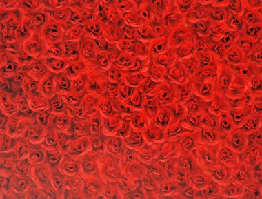 Red rose background clipart