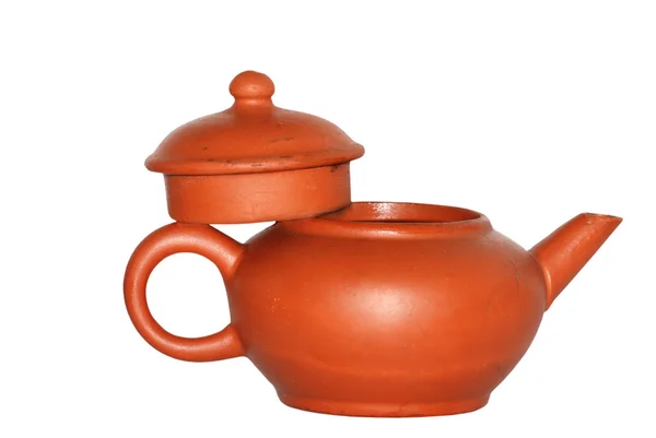 Chinese tea pot isolated — Stock Photo, Image