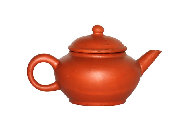 Panela de chá chinesa isolada — Fotografia de Stock