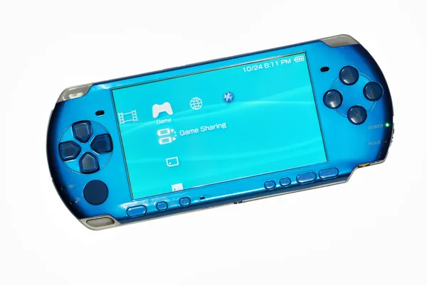 Jogo portátil PSP viedo — Fotografia de Stock