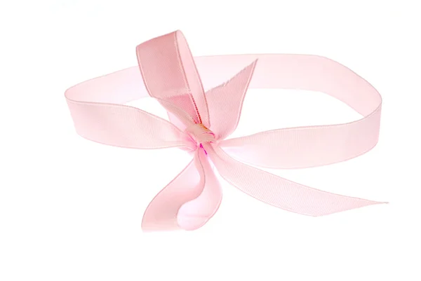 핑크 나비 매듭 — 스톡 사진