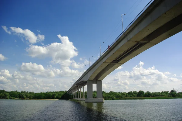 stock image Bridge over the river