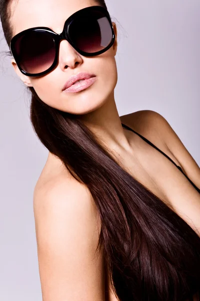 Ritratto occhiali da sole — Foto Stock