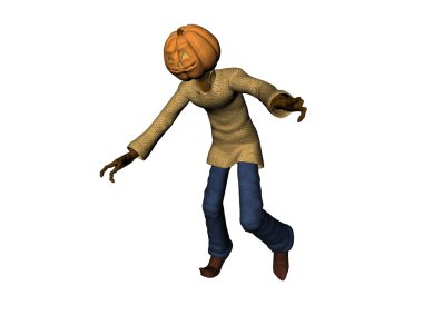 Pumpkinman clipart