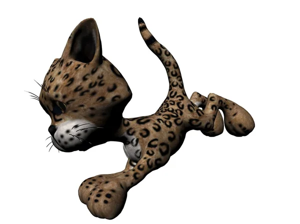 Plyšový leopard — Stock fotografie