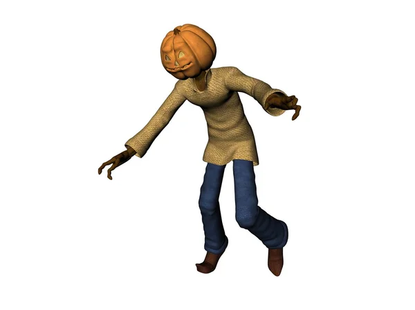Pumpkinman — Stok fotoğraf
