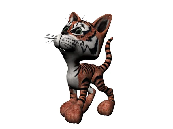 Plush tiger — Stock Photo, Image