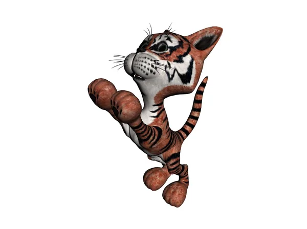 Pluszowy Tygrysek — Zdjęcie stockowe