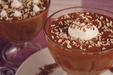 Chocolate mousse 5 clipart