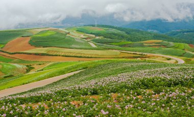 renkli sahne yunnan, Çin