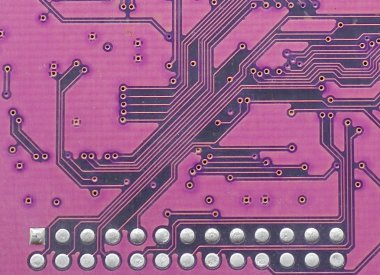 Integrated circuit board clipart