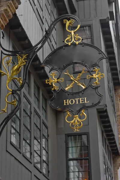 Antik hotel işareti şablon