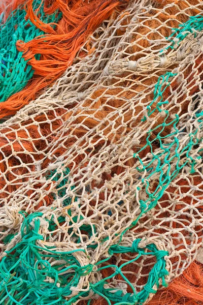 Filets de pêche colorés (2 ) — Photo