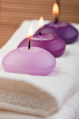 Spa bamboo massage (3) clipart