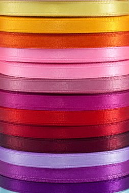 Colorful ribbons - horizontal (2) clipart