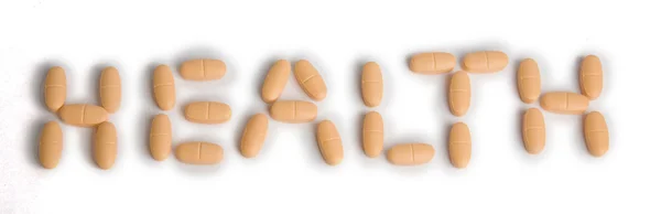 Gezondheid van pillen — Stockfoto