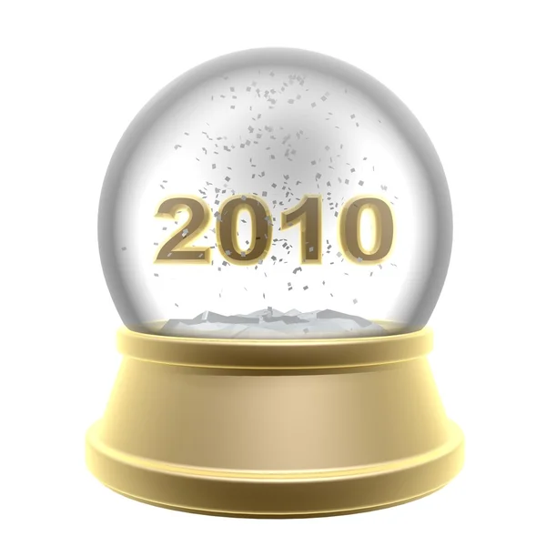 Nowy rok 2010 — Zdjęcie stockowe